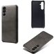 Захисний чохол Deexe Leather Back Cover для Samsung Galaxy A16 (A165) - Black (365269B). Фото 2 з 4