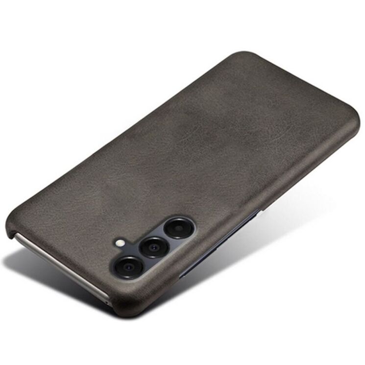 Захисний чохол Deexe Leather Back Cover для Samsung Galaxy A16 (A165) - Black: фото 3 з 4