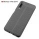 Защитный чехол Deexe Leather Cover для Samsung Galaxy A7 2018 (A750) - Black (203110B). Фото 2 из 10