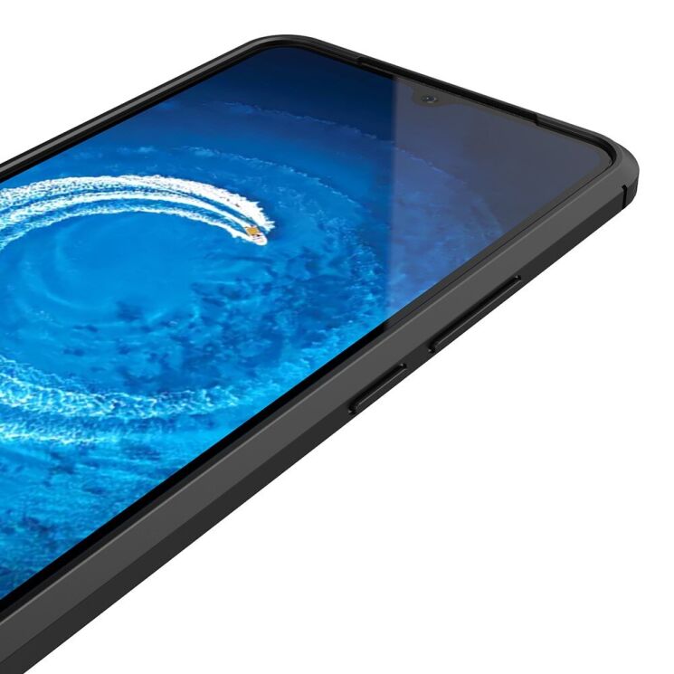 Захисний чохол Deexe Leather Cover для VIVO V20 - Black: фото 4 з 11