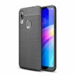 Защитный чехол Deexe Leather Cover для Xiaomi Redmi 7 - Black (226326B)