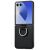 Защитный чехол Deexe Litchi Ring Case для Samsung Galaxy Flip 8 - Black: фото 1 из 11
