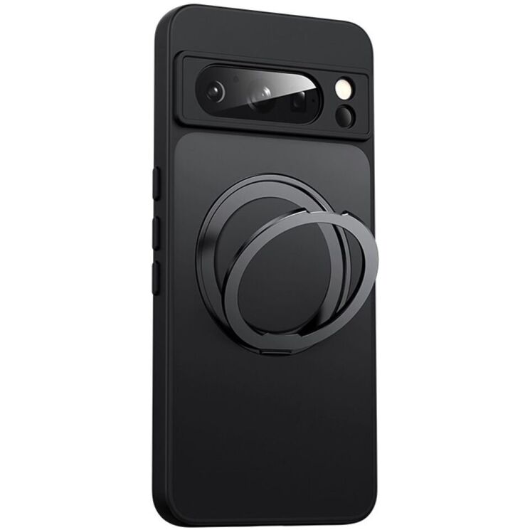 Защитный чехол Deexe Mag Stand для Google Pixel 9 Pro XL - Black: фото 2 из 9