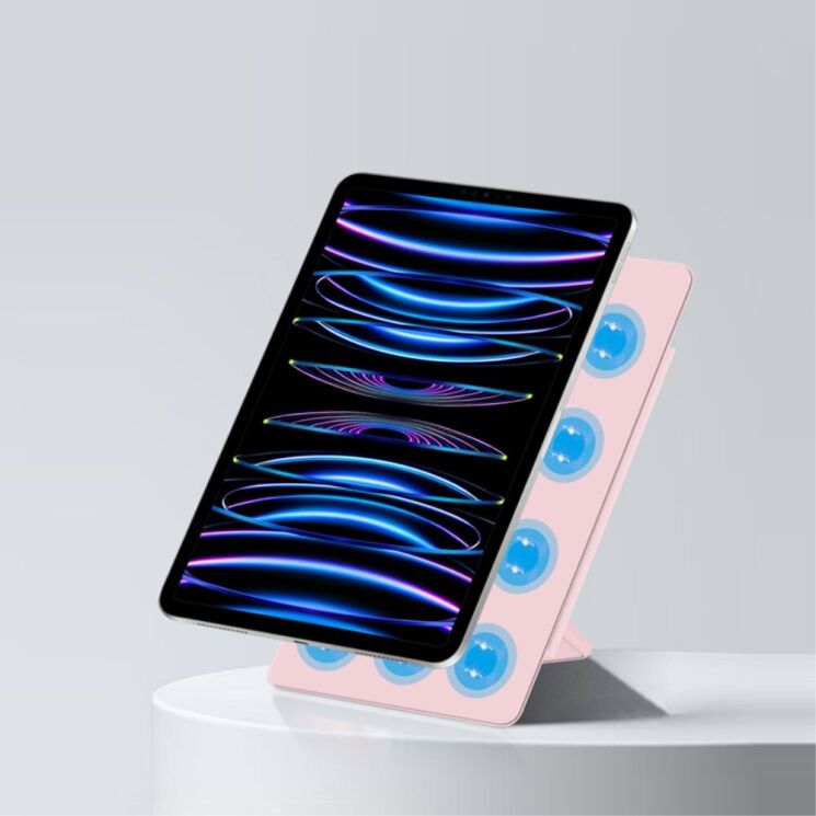 Защитный чехол Deexe Magnetic Case для Apple iPad Pro 13 (2024) - Pink: фото 5 из 7