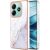 Защитный чехол Deexe Marble Style для Xiaomi Redmi Note 14 Pro 5G / Note 14 Pro Plus / Poco X7 - White: фото 1 из 6