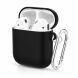 Защитный чехол Deexe Matte Case для Apple AirPods 1 / 2 - Black (247304B). Фото 1 из 6
