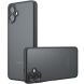 Защитный чехол Deexe Matte Skin для Samsung Galaxy A06 (A065) - Transparent / Black (365157H). Фото 1 из 12