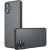 Защитный чехол Deexe Matte Skin для Samsung Galaxy A06 (A065) - Transparent / Black: фото 1 из 12