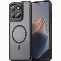 Захисний чохол Deexe Matte Skin with MagSafe для Motorola Signature - Black: фото 1 з 8