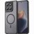 Захисний чохол Deexe Matte Skin with MagSafe для Motorola Signature - Black: фото 1 з 8