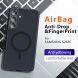 Защитный чехол Deexe Matte Skin with MagSafe для Samsung Galaxy S26 FE - Black (412763B). Фото 3 из 12