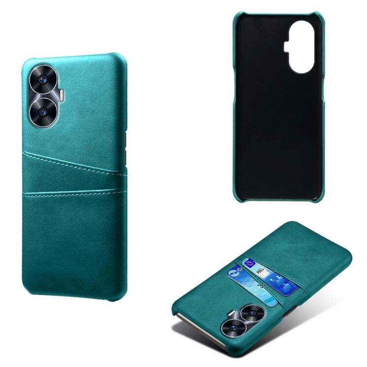 Захисний чохол Deexe Pocket Case для Realme C55 - Green: фото 5 з 5