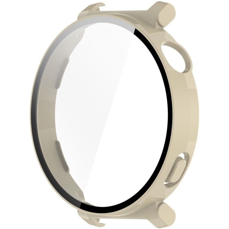 Защитный чехол Deexe Protective Frame для Huawei Watch GT 5 Pro (42mm) - Ivory White: фото 2 из 7