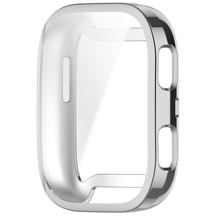 Захисний чохол Deexe Protective Frame для Xiaomi Amazfit Bip 6 - Silver: фото 4 з 10