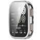 Захисний чохол Deexe Protective Frame для Xiaomi Amazfit Bip 6 - Silver (380900S). Фото 2 з 10