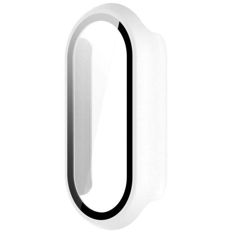Захисний чохол Deexe Protective Frame для Xiaomi Mi Smart Band 9 - White: фото 4 з 8