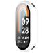 Захисний чохол Deexe Protective Frame для Xiaomi Mi Smart Band 9 - White (359402W). Фото 2 з 8