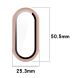 Захисний чохол Deexe Protective Frame для Xiaomi Mi Smart Band 9 - White (359402W). Фото 8 з 8