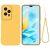 Защитный чехол Deexe Silicone Case для Honor 200 Lite - Yellow: фото 1 из 8