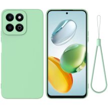 Защитный чехол Deexe Silicone Case для Honor 200 Smart - Green: фото 1 из 8