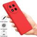 Защитный чехол Deexe Silicone Case для Honor Magic 7 Lite - Red (379713R). Фото 2 из 8