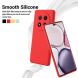 Защитный чехол Deexe Silicone Case для Honor Magic 7 Lite - Red (379713R). Фото 3 из 8