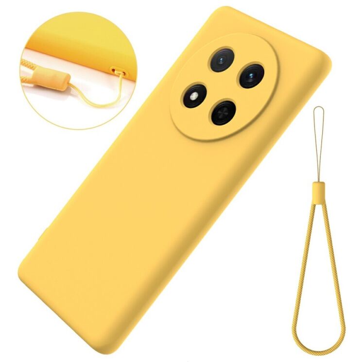 Защитный чехол Deexe Silicone Case для Honor Magic 7 Lite - Red: фото 7 из 8