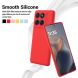 Защитный чехол Deexe Silicone Case для Motorola Edge 60 / Edge 60 Fusion - Black (379611B). Фото 3 из 8