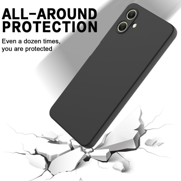 Защитный чехол Deexe Silicone Case для Samsung Galaxy A06 (A065) - Yellow: фото 6 из 8
