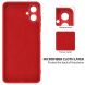 Защитный чехол Deexe Silicone Case для Samsung Galaxy A06 (A065) - Yellow (365114Y). Фото 7 из 8