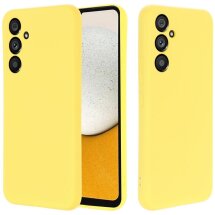 Захисний чохол Deexe Silicone Case для Samsung Galaxy A34 (A346) - Yellow: фото 1 з 7