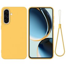 Силиконовый (TPU) чехол Deexe Silicone Case для Samsung Galaxy A56 (A566) - Yellow: фото 1 из 8