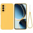 Защитный чехол Deexe Silicone Case для Samsung Galaxy A56 (A566) - Yellow (372116Y)