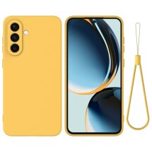 Защитный чехол Deexe Silicone Case для Samsung Galaxy A56 (A566) - Yellow: фото 1 из 8