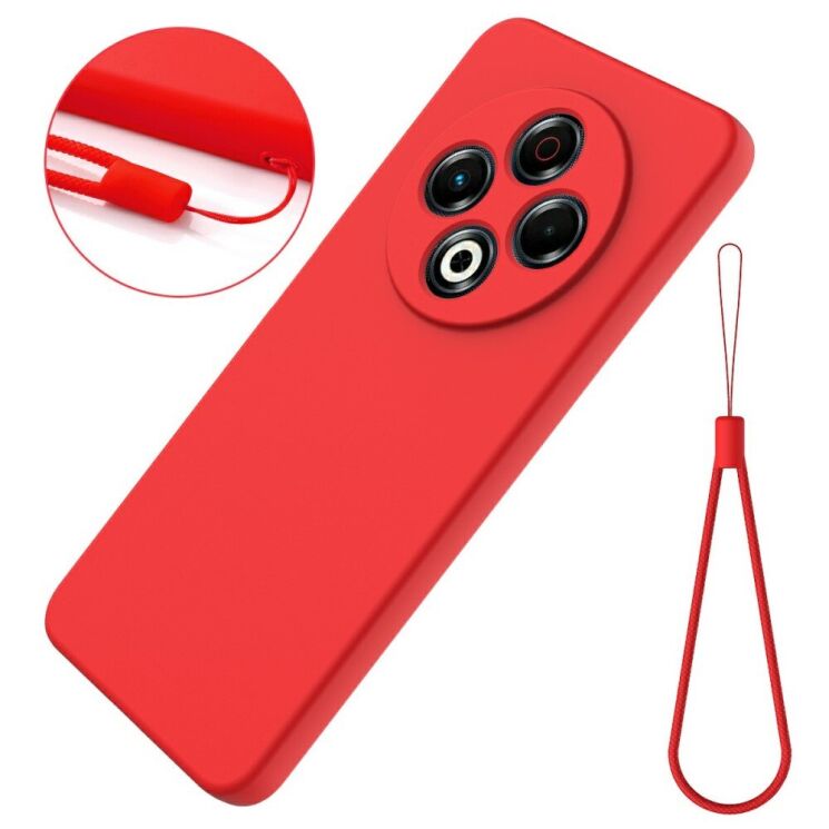 Защитный чехол Deexe Silicone Case для TECNO Spark 30 - Red: фото 2 из 8