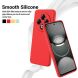 Защитный чехол Deexe Silicone Case для TECNO Spark 30 - Black (370408B). Фото 4 из 8