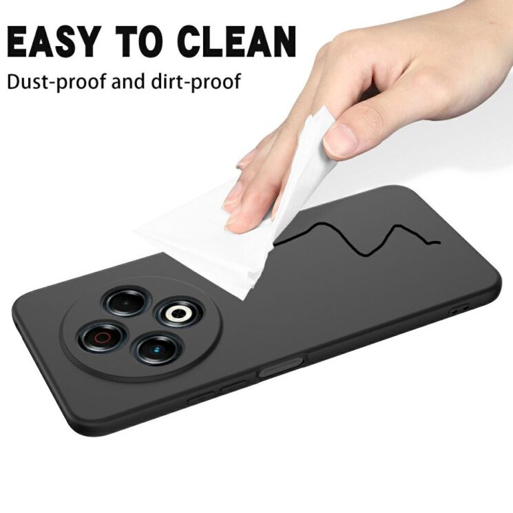 Защитный чехол Deexe Silicone Case для TECNO Spark 30 - Black: фото 8 из 8