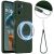 Защитный чехол Deexe Silicone Case with MagSafe для Motorola Moto G05 / Moto E15 - Dark Green: фото 1 из 8