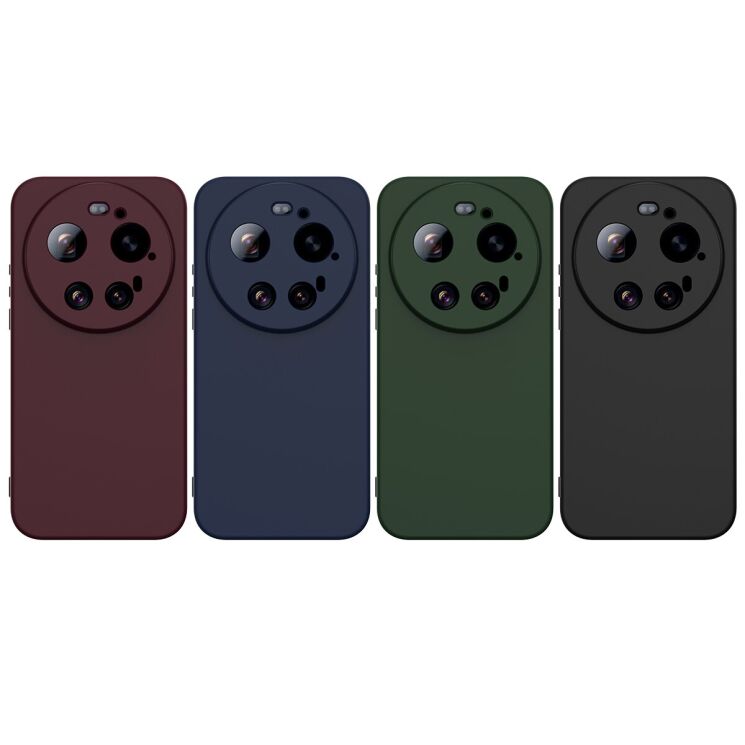 Защитный чехол Deexe Silicone Case with MagSafe для Xiaomi 17 Ultra - Black: фото 2 из 9