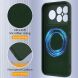 Защитный чехол Deexe Silicone Case with MagSafe для Xiaomi Poco F8 Ultra - Dark Green (403435BG). Фото 8 из 9