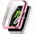 Защитный чехол Deexe Silicone Frame для Huawei Band 11 - Pink: фото 1 из 1