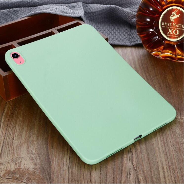 Защитный чехол Deexe Silicone Shell для Apple iPad 10.9 (2022) / iPad 11 (2025) - Green: фото 4 из 9