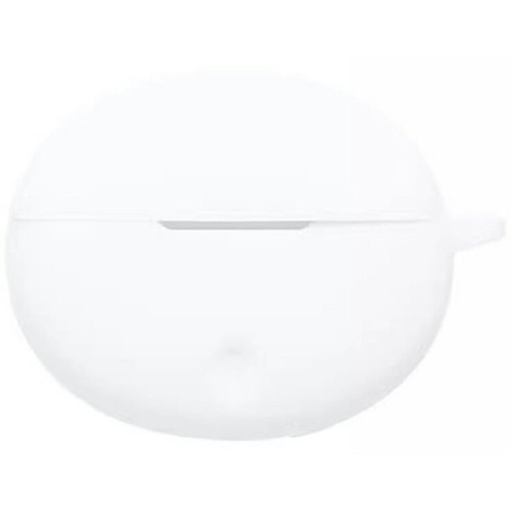 Защитный чехол Deexe Silicone Sleeve для Oppo Enco Air 5 Pro - White: фото 1 из 11