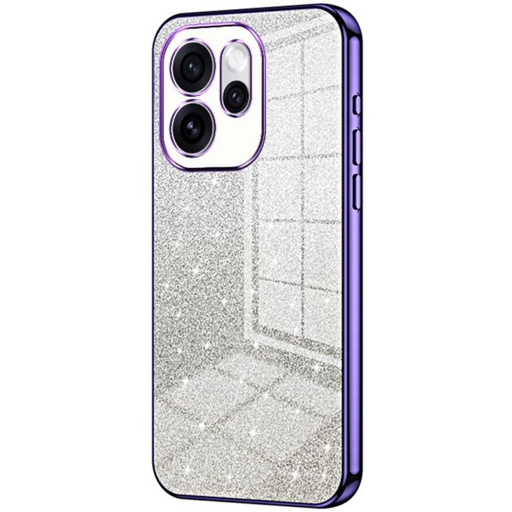 Захисний чохол Deexe Sparkles Cover для OPPO Reno 15 Pro - Purple (405622V) Захисний чохол Deexe Sparkles Cover для OPPO Reno 15 Pro - Purple: фото 1 з 7