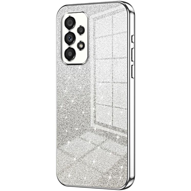 Защитный чехол Deexe Sparkles Cover для Samsung Galaxy A53 (A536) - Silver: фото 1 из 7