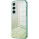 Захисний чохол Deexe Sparkles Cover для Samsung Galaxy A56 (A566) - Green (372125G). Фото 1 з 7