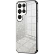 Защитный чехол Deexe Sparkles Cover для Samsung Galaxy S23 Ultra (S918) - Black (321050B)