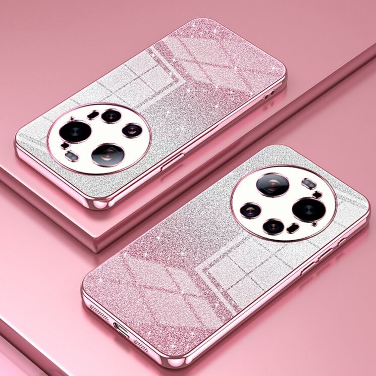 Защитный чехол Deexe Sparkles Cover для Xiaomi 17 Ultra - Pink: фото 2 из 7