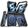 Захисний чохол Deexe Tank Stand для Samsung Galaxy Flip 8 - Blue (423516L)