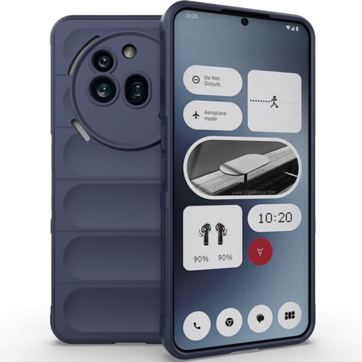 Защитный чехол Deexe Terra Case для Nothing Phone (3a) Pro - Dark Blue: фото 1 из 8